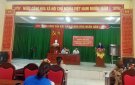 Đảng ủy xã Đồng Thinh jtổ chức hội nghị sơ kết giữa nhiệm kỳ thực hiện Nghị quyết Đại hội Đảng bộ xã, nhiệm kỳ 2020 - 2025