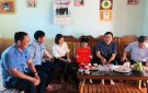Lãnh đạo huyện thăm các gia đình chính sách xã Đồng Thịnh nhân dịp kỷ niệm 75 năm Ngày Thương binh Liệt sỹ (27/7/1947 – 27/7/ 2022)